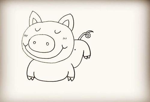 小猪吃瓜完整画